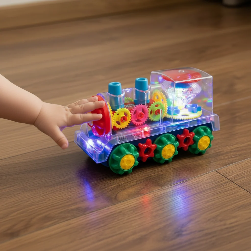Light Up Musical Toy Train Dancing Electric Fun - Image 5